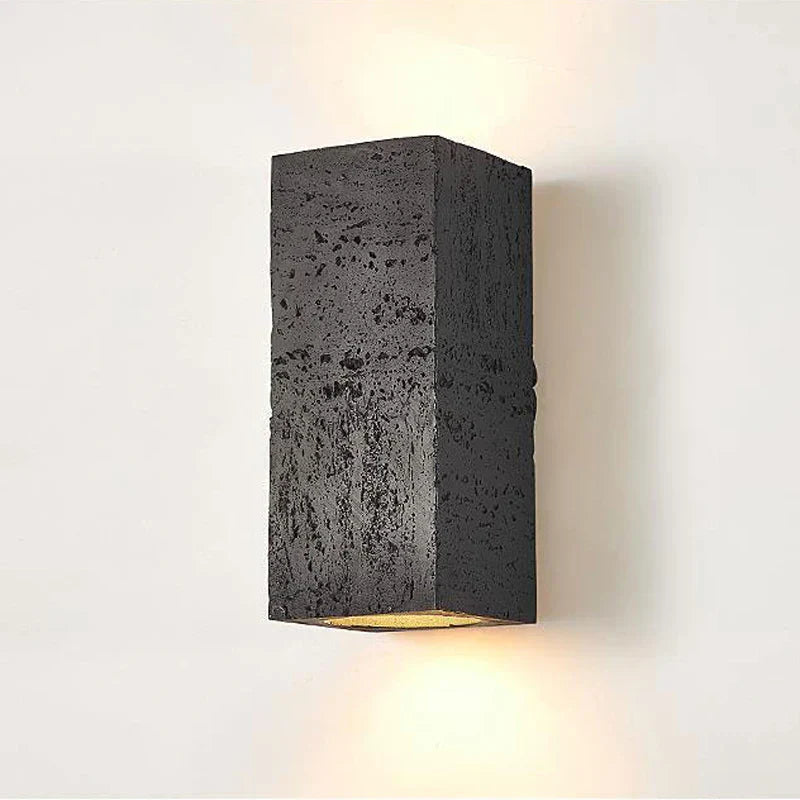 RusticCement - Lampa Ścienna Wabi-Sabi