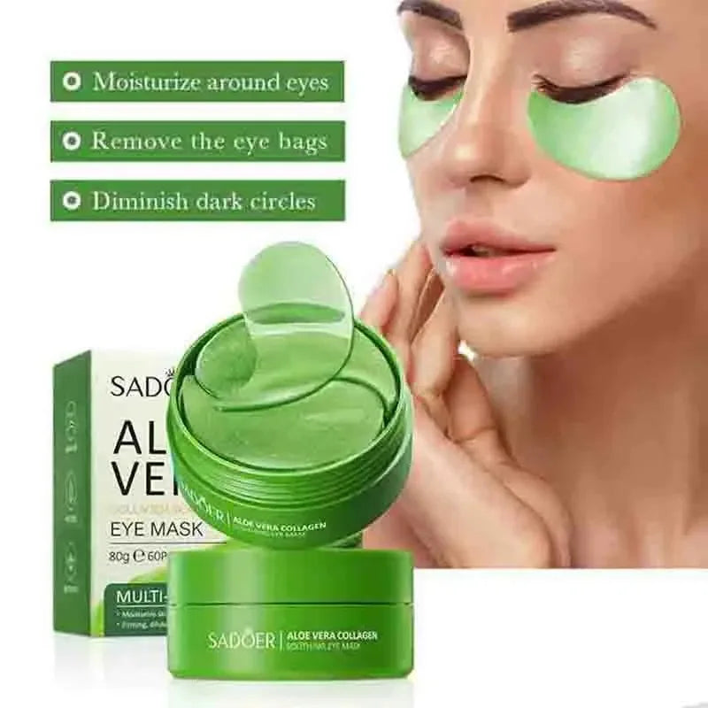 AloeGlow – Collagen Eye Masks for Dark Circles