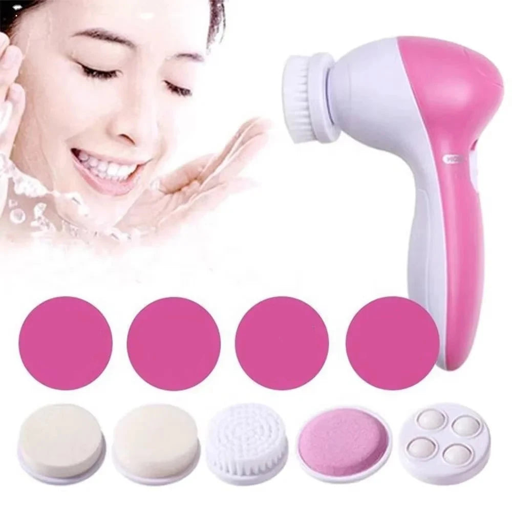 FreshSonic - 5-in-1 Facial Cleansing & Massaging Tool