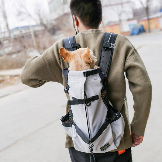 Safepaws - Durable Dog Travel Bag with Side Pocket for Cats & Dogs-2