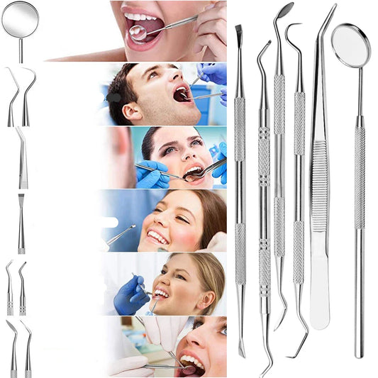 PureDent - 6-Piece Oral Care & Tartar Removal Set