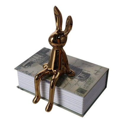 BunnyElegance - Stylish Rabbit Ornament