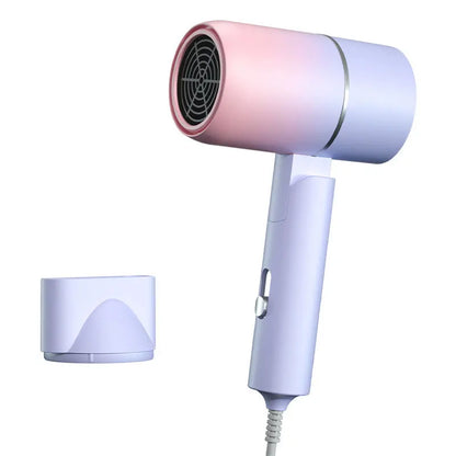 FlexDry - Foldable Ionic Hair Dryer with Compact Travel Pouch