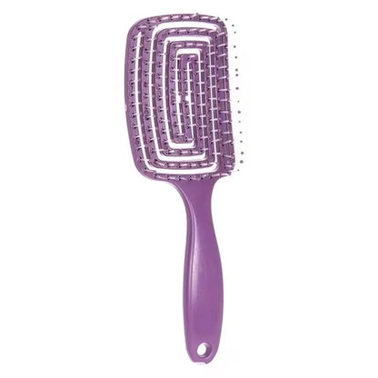 FlexiGlide Brush - Lightweight Hair Styling and Blow-Dry Tool