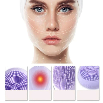 GlowSonic - Waterproof Skin Cleansing Brush