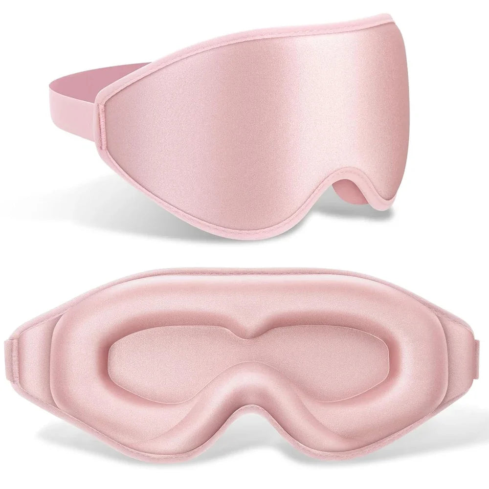 PureRest 3D - Contoured Sleep Mask for Total Light Blockout and Comfort