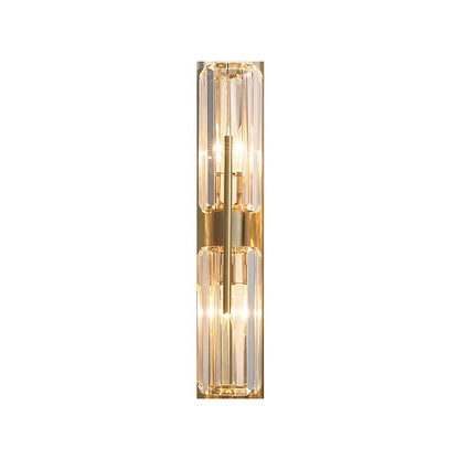 GlamourGlow – Refined Crystal Wall Light