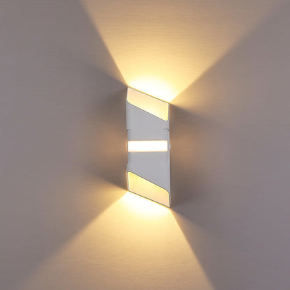 Variant image for Modern Outdoor Wall Lamp - Weather-Resistant LED Wall Sconce with Up & Down Lighting-19
