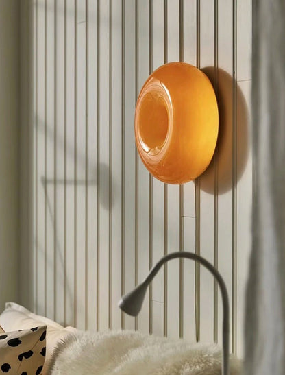 SphereGlow – Lampa Ścienna w Stylu Bauhaus dla Stylowego Vintage Vibe