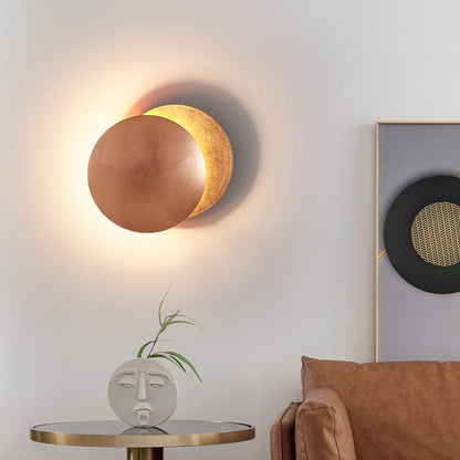 EclipseAura – Wall Lamp with Solar Eclipse Shape