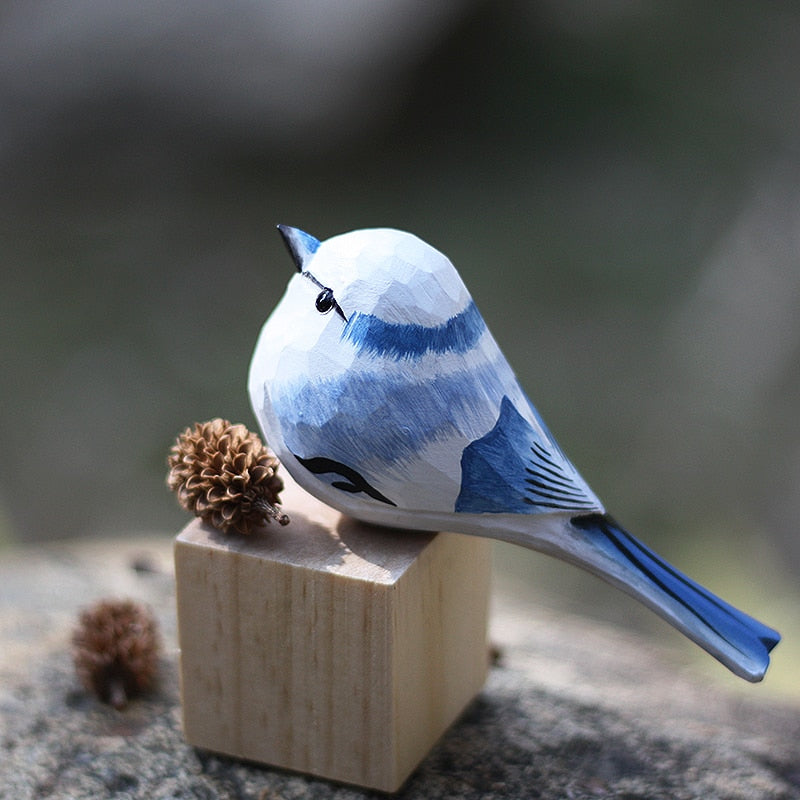 NordicFeathers - Elegante Træfugle Figurer