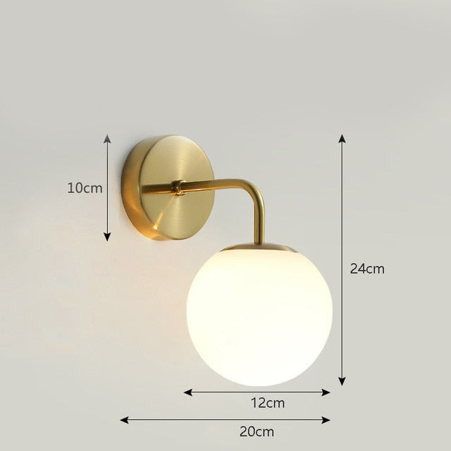 ScandiLuxe - Minimalistyczna Lampa Ścienna