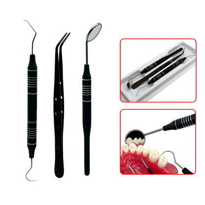 BrightCare - 3-Piece Oral Hygiene Tool Set