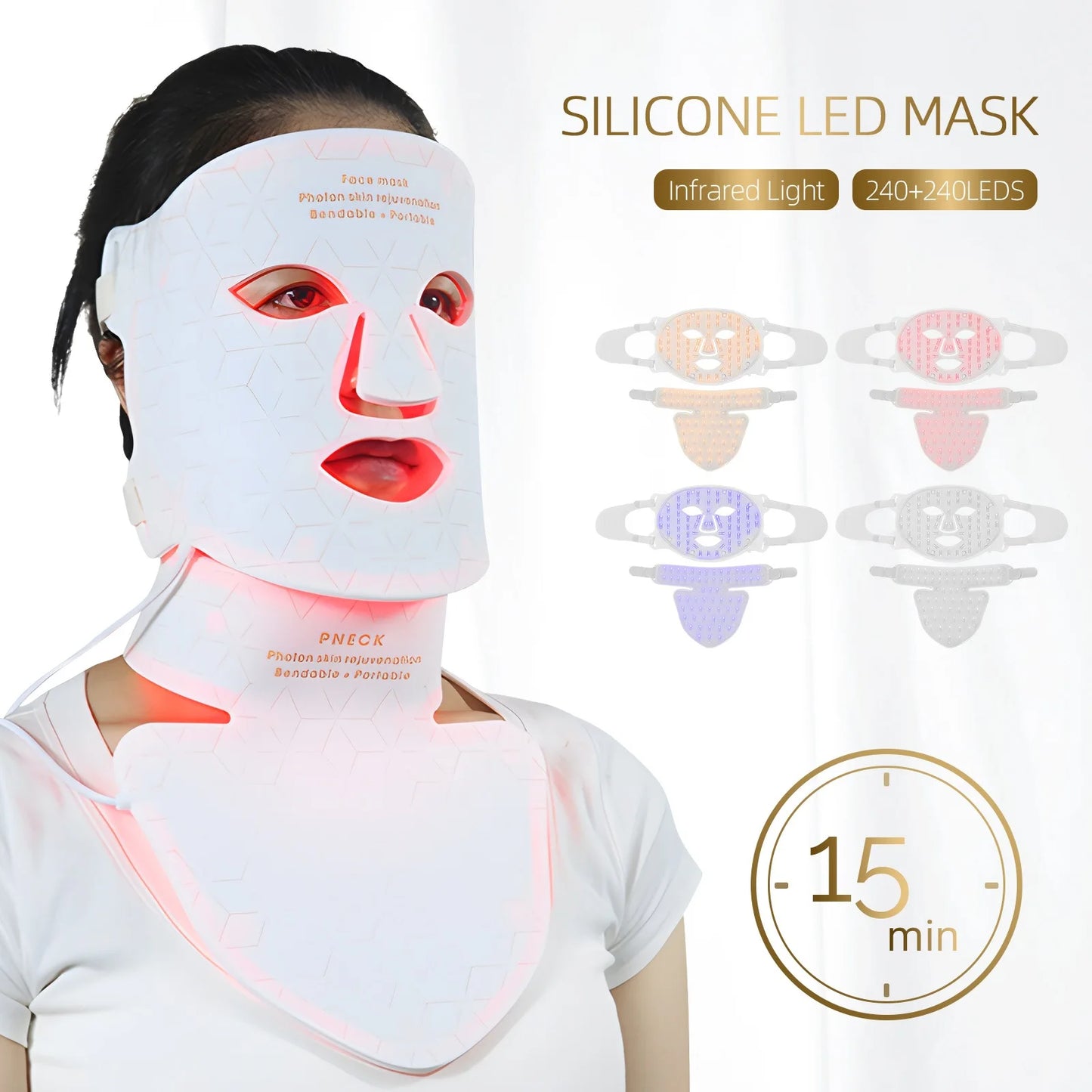 AgelessGlow – Anti-Aging & Acne LED Mask