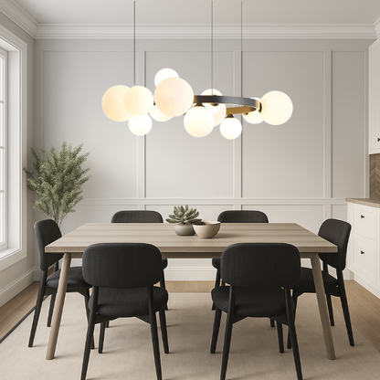 Scandinavian living room chandelier 0
