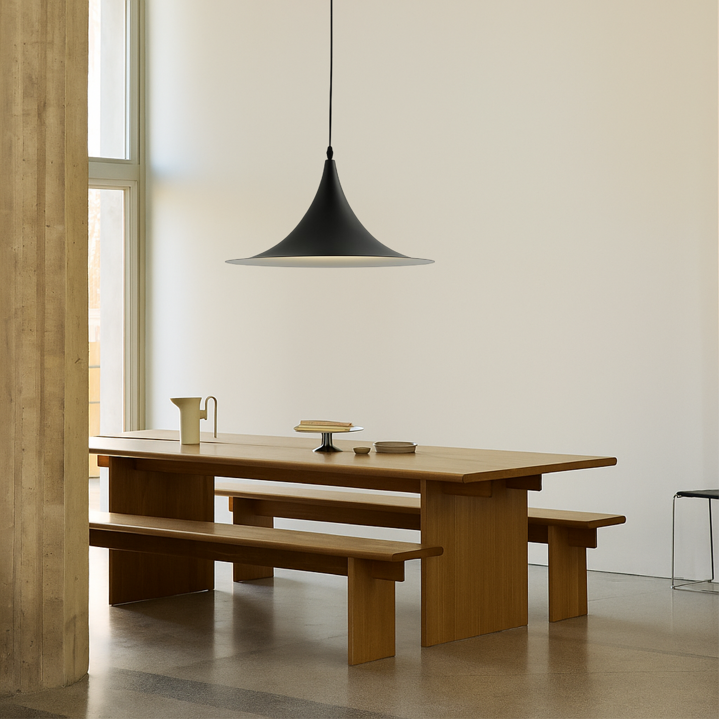 Scandinavian saucer pendant lamp 1