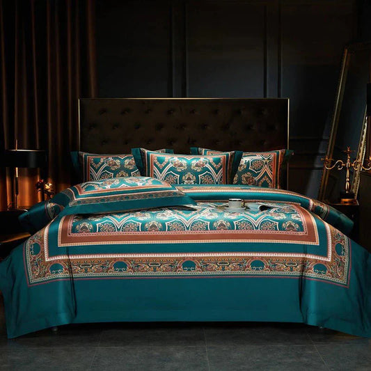 OpulentCharm - Egyptian Cotton Duvet Set