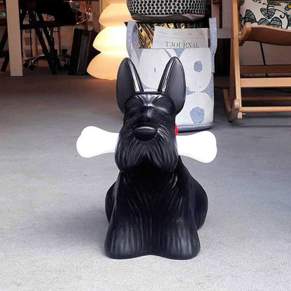 PuppyShine – Lampada da tavolo LED con Scottie Dog giocoso