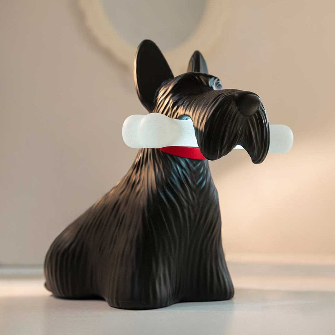 PuppyShine – Lampada da tavolo LED con Scottie Dog giocoso