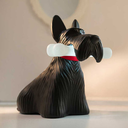 PuppyShine – Lampada da tavolo LED con Scottie Dog giocoso