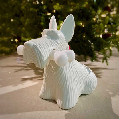 PuppyShine – Lampada da tavolo LED con Scottie Dog giocoso