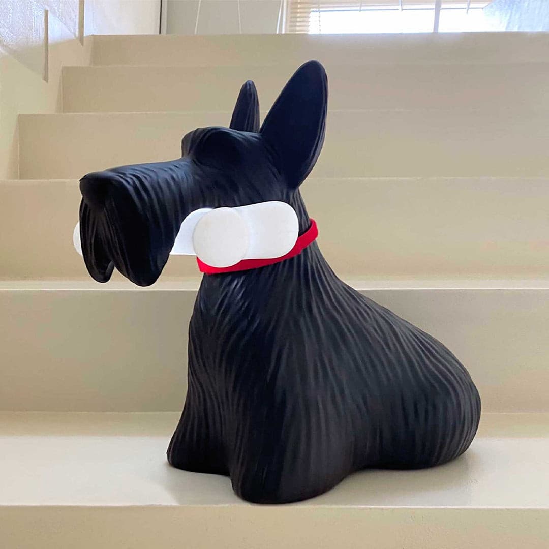 PuppyShine – Lampada da tavolo LED con Scottie Dog giocoso
