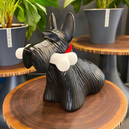 PuppyShine – Lampada da tavolo LED con Scottie Dog giocoso