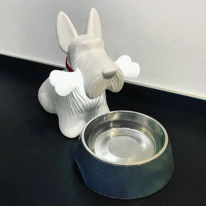 PuppyShine – Lampada da tavolo LED con Scottie Dog giocoso
