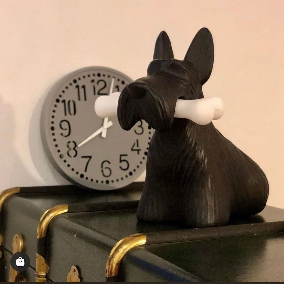 PuppyShine – Lampada da tavolo LED con Scottie Dog giocoso