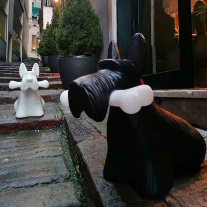 PuppyShine – Lampada da tavolo LED con Scottie Dog giocoso