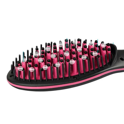 GlamComb - Brosse lissante chauffante électrique