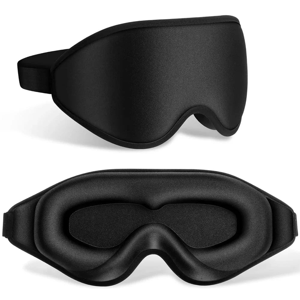 PureRest 3D - Contoured Sleep Mask for Total Light Blockout and Comfort