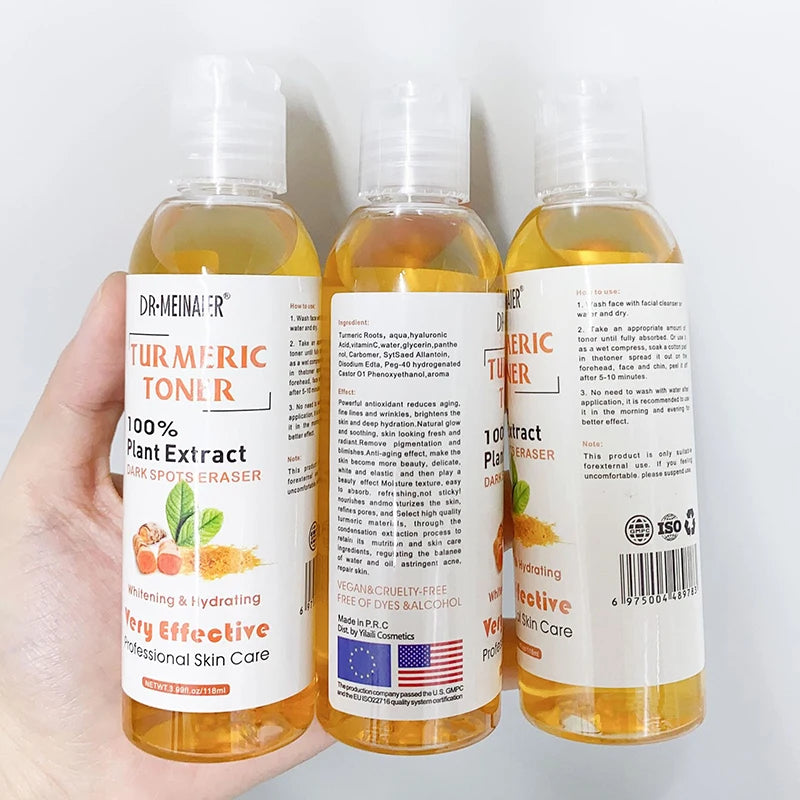 K-Glow Essentials - Turmeric Moisturizing Toner with Vitamin C & Ginger Essence