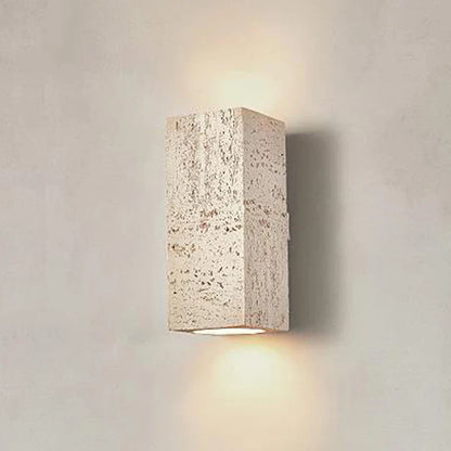 RusticCement - Lampa Ścienna Wabi-Sabi