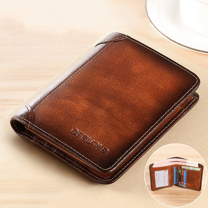 SecureGuard | Stylish Slim RFID Anti-Theft Wallet for Men 0
