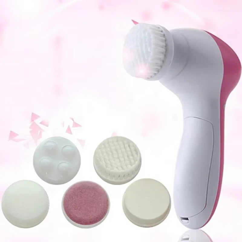 FreshSonic - 5-in-1 Facial Cleansing & Massaging Tool