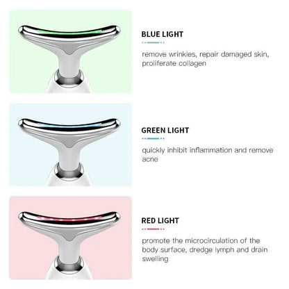 Serenetouch – 3-in-1 facial massager with light therapy, vibration, and heat functions 1