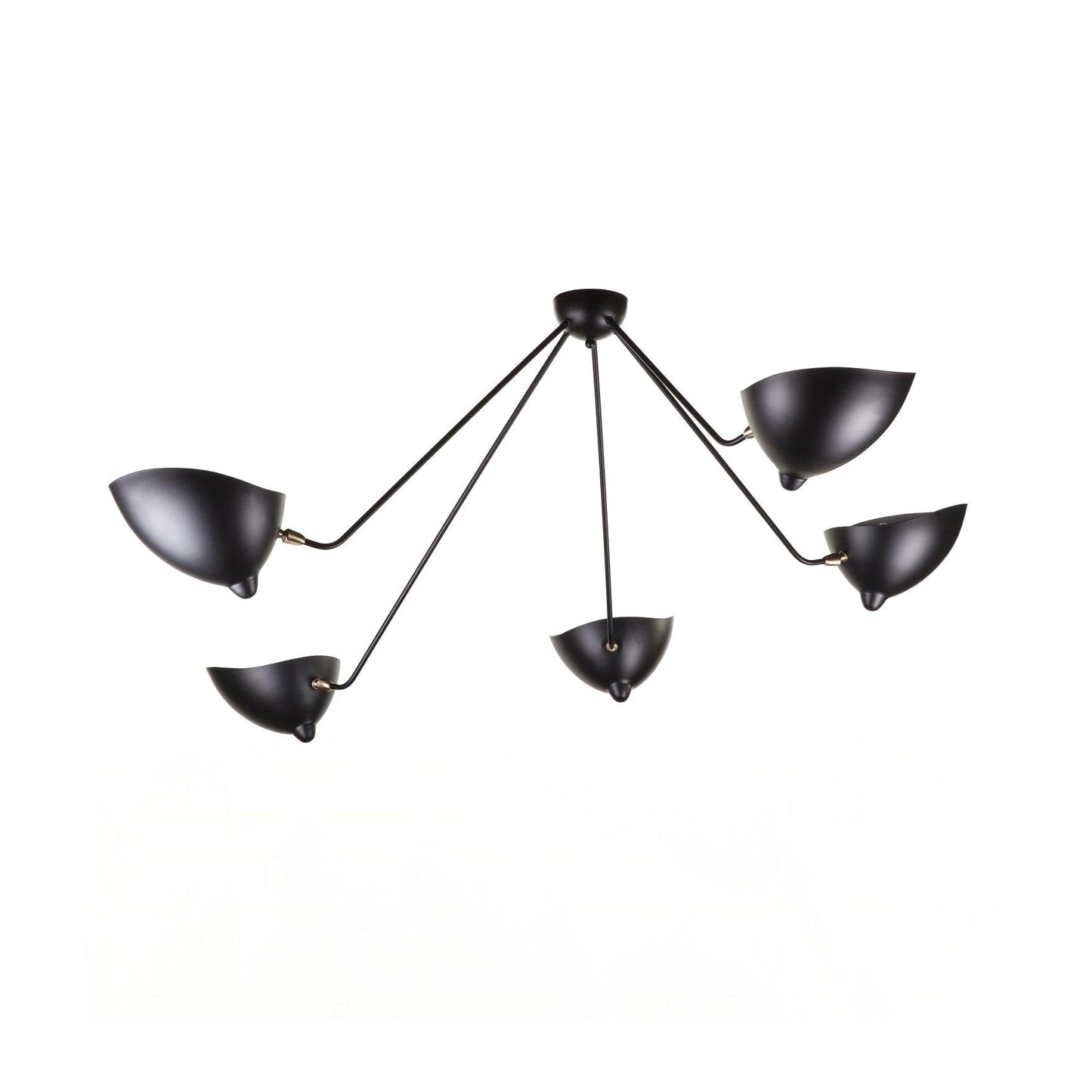 LuxeAura - Ceiling Lamp with Serge-Inspired Design and Refined Light