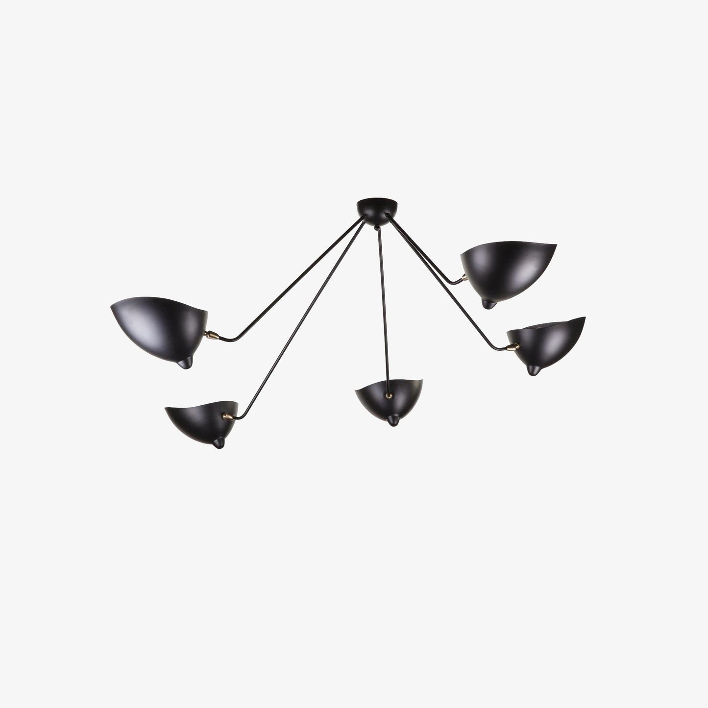 LuxeAura - Ceiling Lamp with Serge-Inspired Design and Refined Light