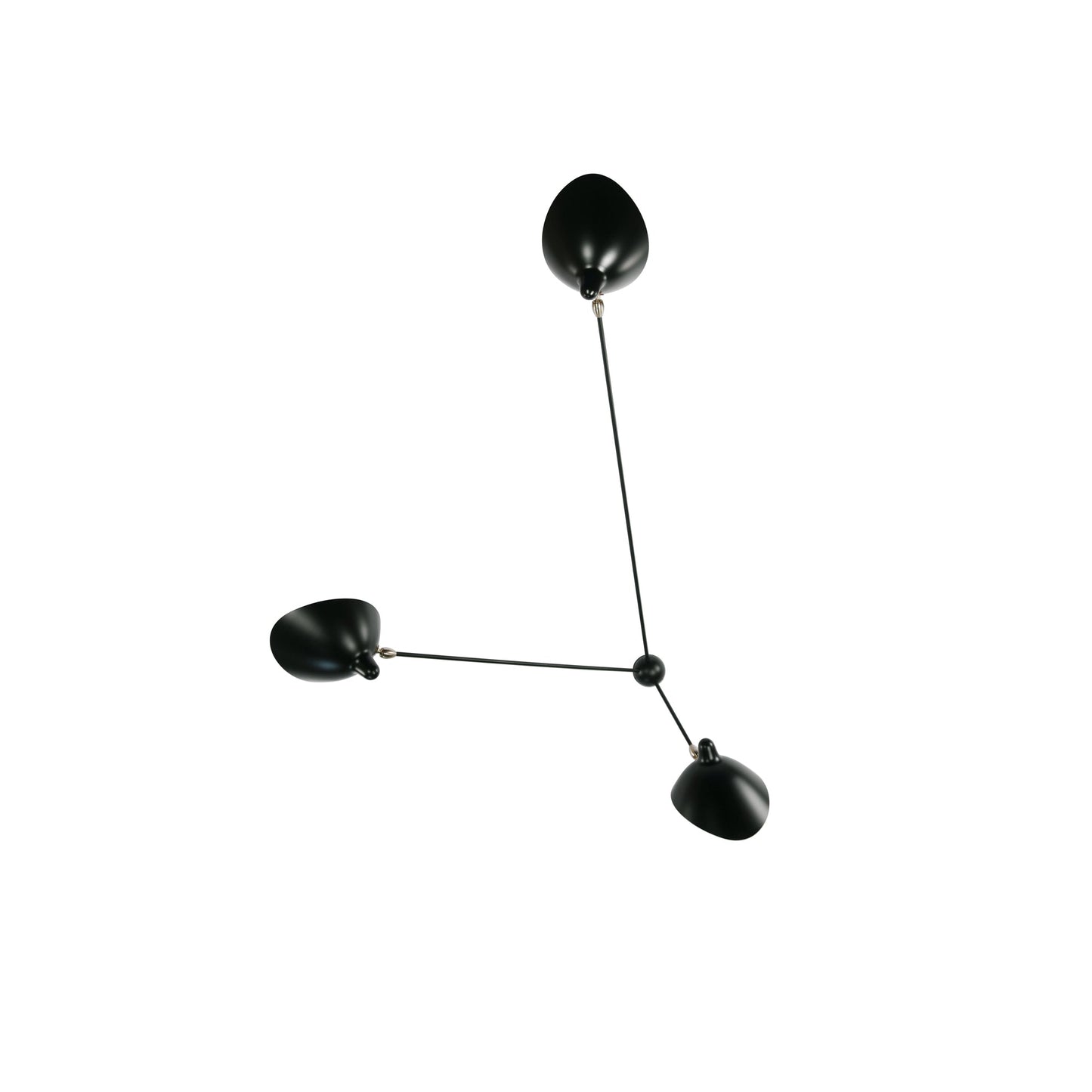 LuxeAura - Ceiling Lamp with Serge-Inspired Design and Refined Light