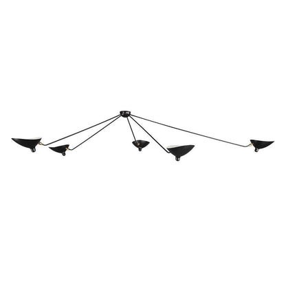 LuxeAura - Ceiling Lamp with Serge-Inspired Design and Refined Light