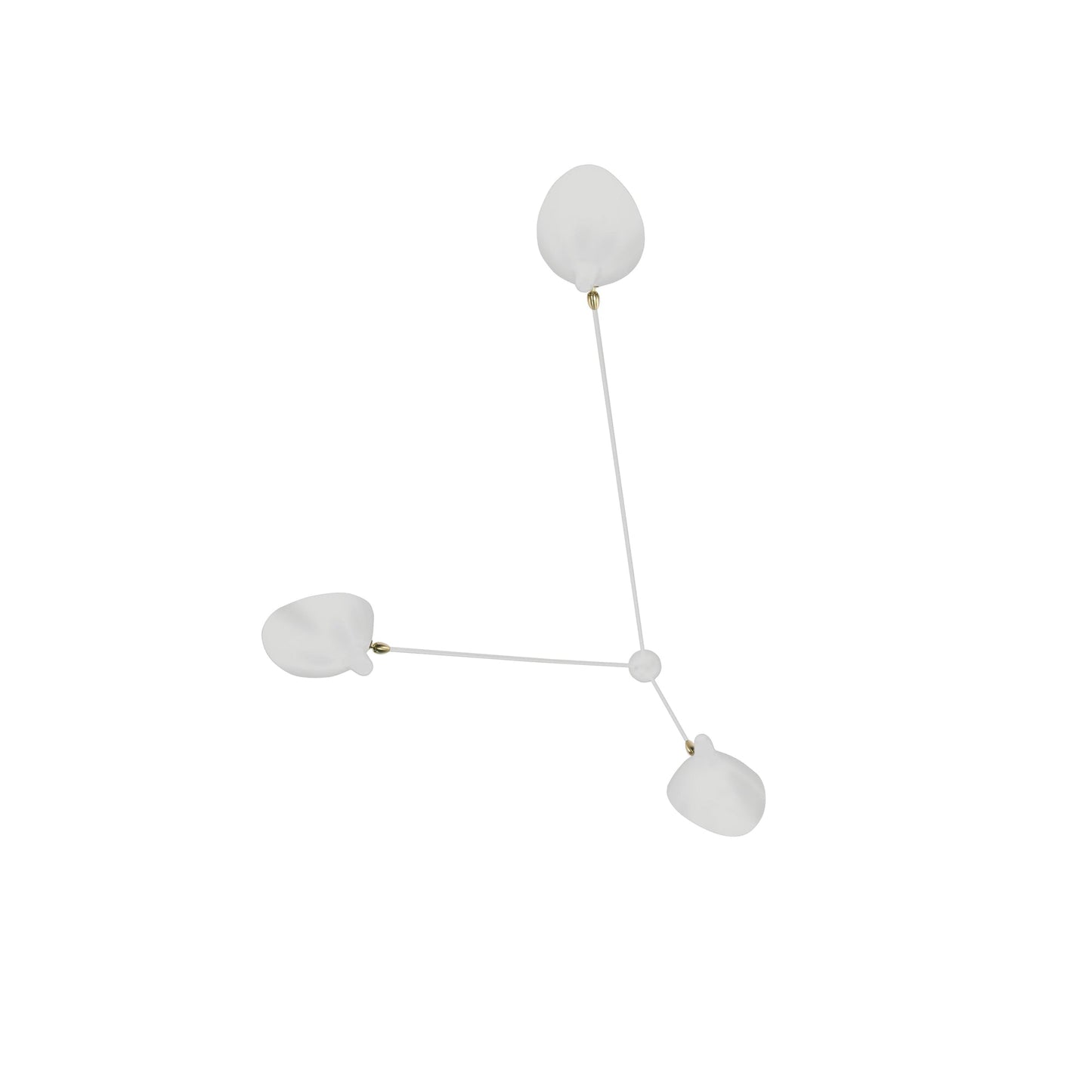 LuxeAura - Ceiling Lamp with Serge-Inspired Design and Refined Light