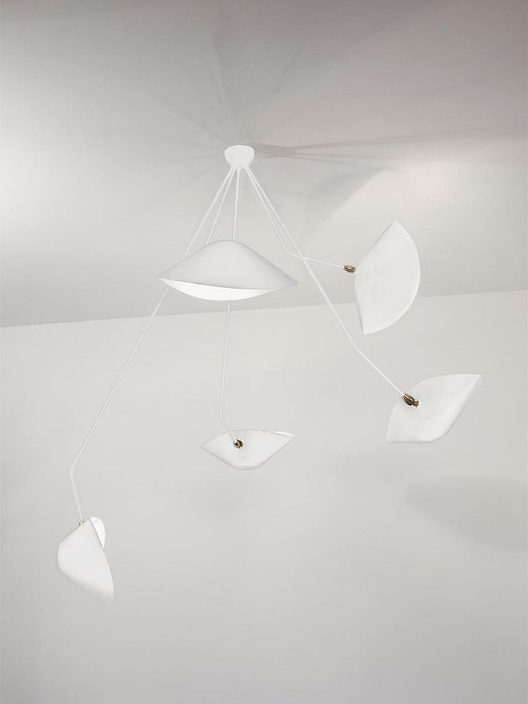 LuxeAura - Ceiling Lamp with Serge-Inspired Design and Refined Light
