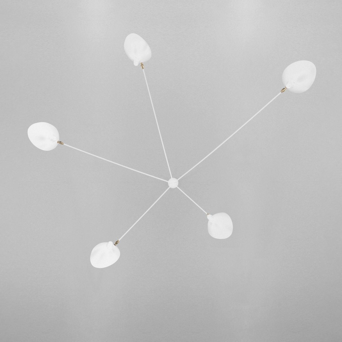 LuxeAura - Ceiling Lamp with Serge-Inspired Design and Refined Light