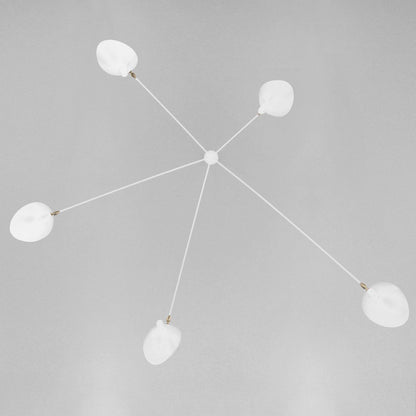 LuxeAura - Ceiling Lamp with Serge-Inspired Design and Refined Light