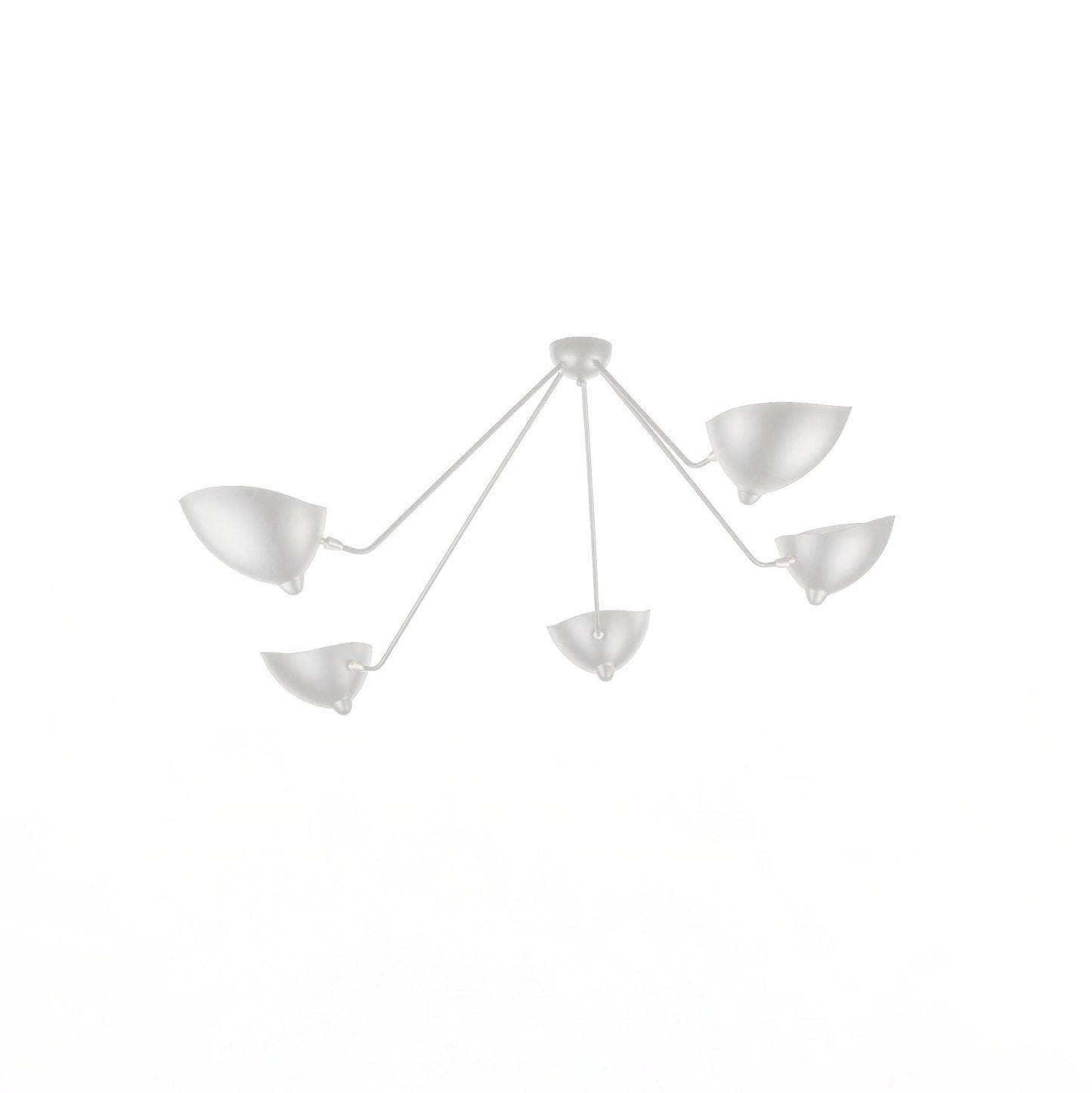 LuxeAura - Ceiling Lamp with Serge-Inspired Design and Refined Light