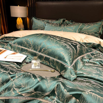 LeafyLuxe - Egyptian Cotton Bedding Set