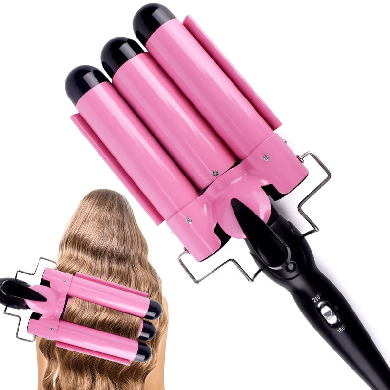 LuxeCurl - Triple Barrel Hair Styler Wand