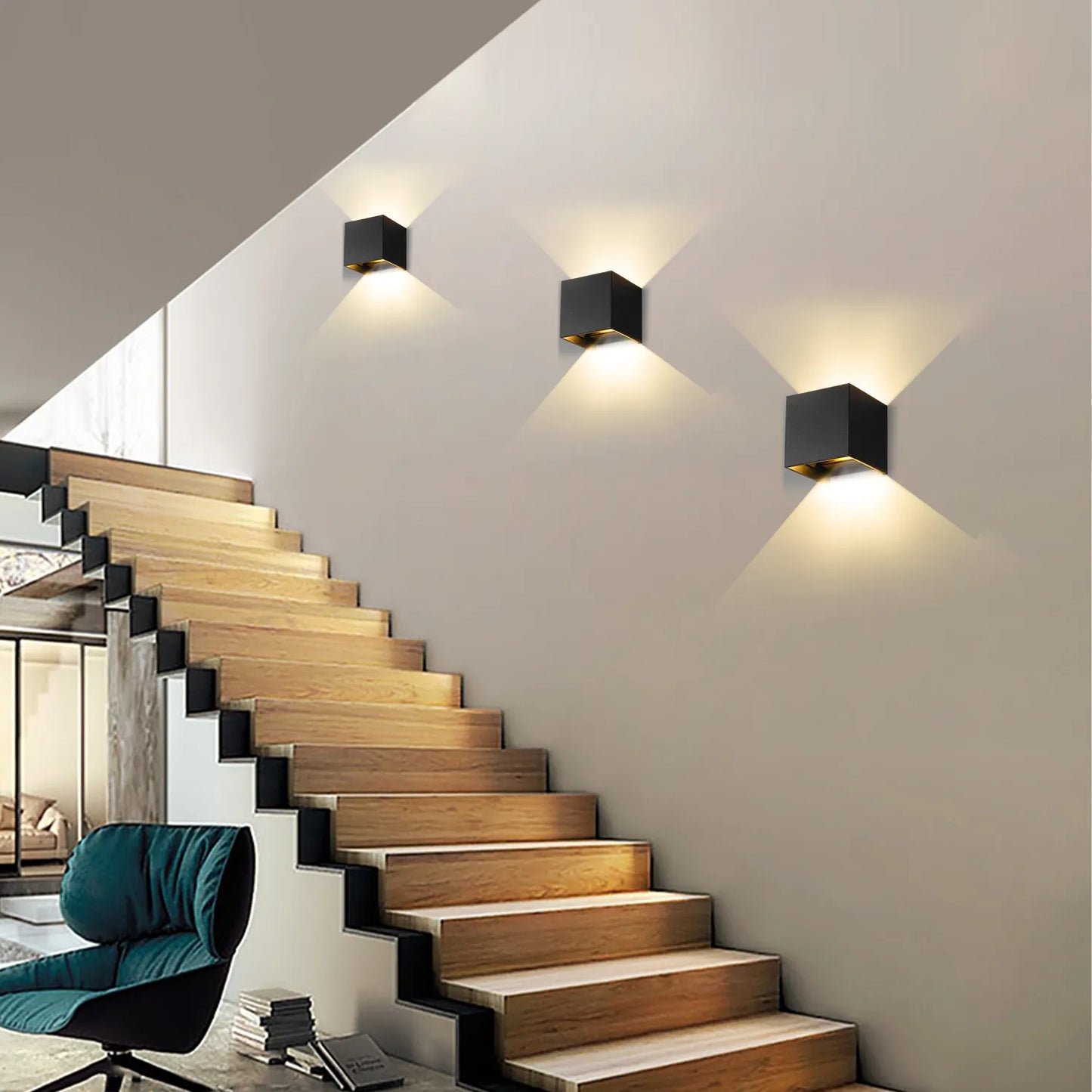 CubeGlow – Wall Light with Motion Sensor