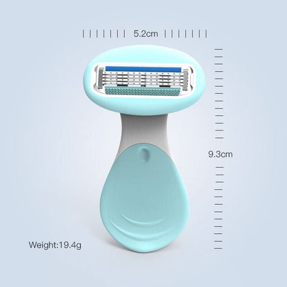 Sharpge – 4-Blade Compact Razor with Storage Case | Smooth Skin on the Go & at Home 4